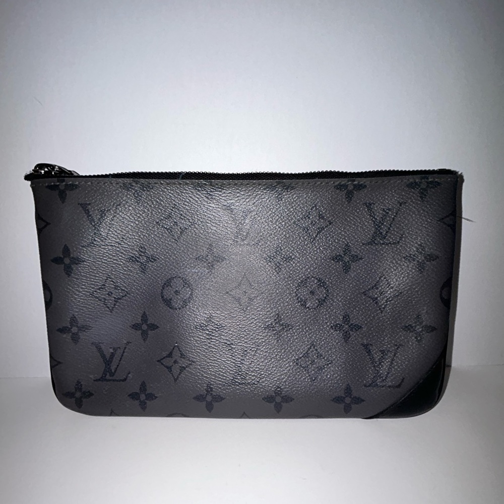 Louis Vuitton Monogram Eclipse Reverse Coated Can… - image 3